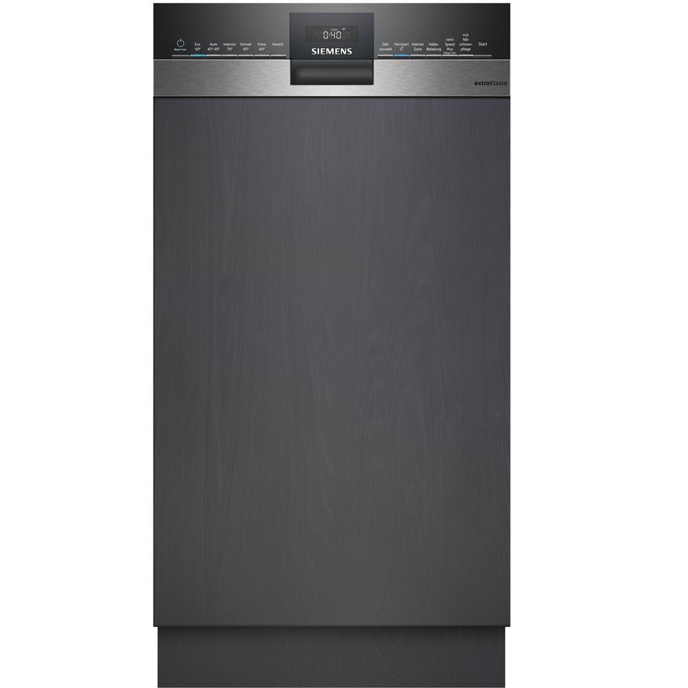 SR53ES01LD iQ300, Teilintegrierter Geschirrspüler, 45 cm, Edelstahl