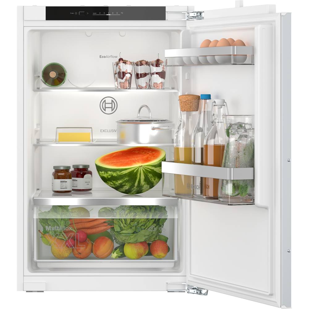 KIR21EFE0 Serie 4, Einbau-Kühlschrank, 88 x 56 cm, Flachscharnier